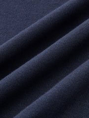 2 in 1 Striped Collar Elbow Sleeve Blouse