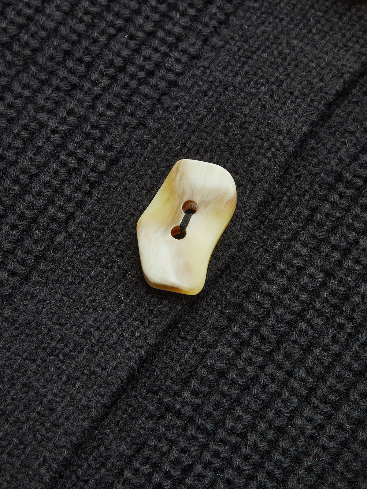 2 in 1 Denim Paneled Knit Cardigan
