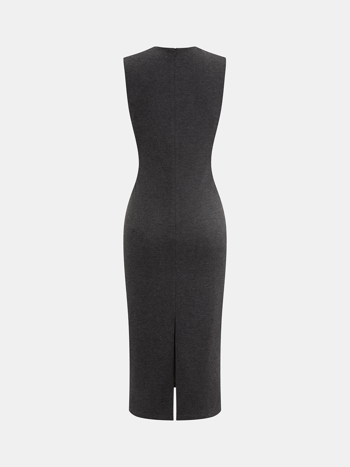 2 in 1 Waistcoat Sleeveless Bodycon Dress