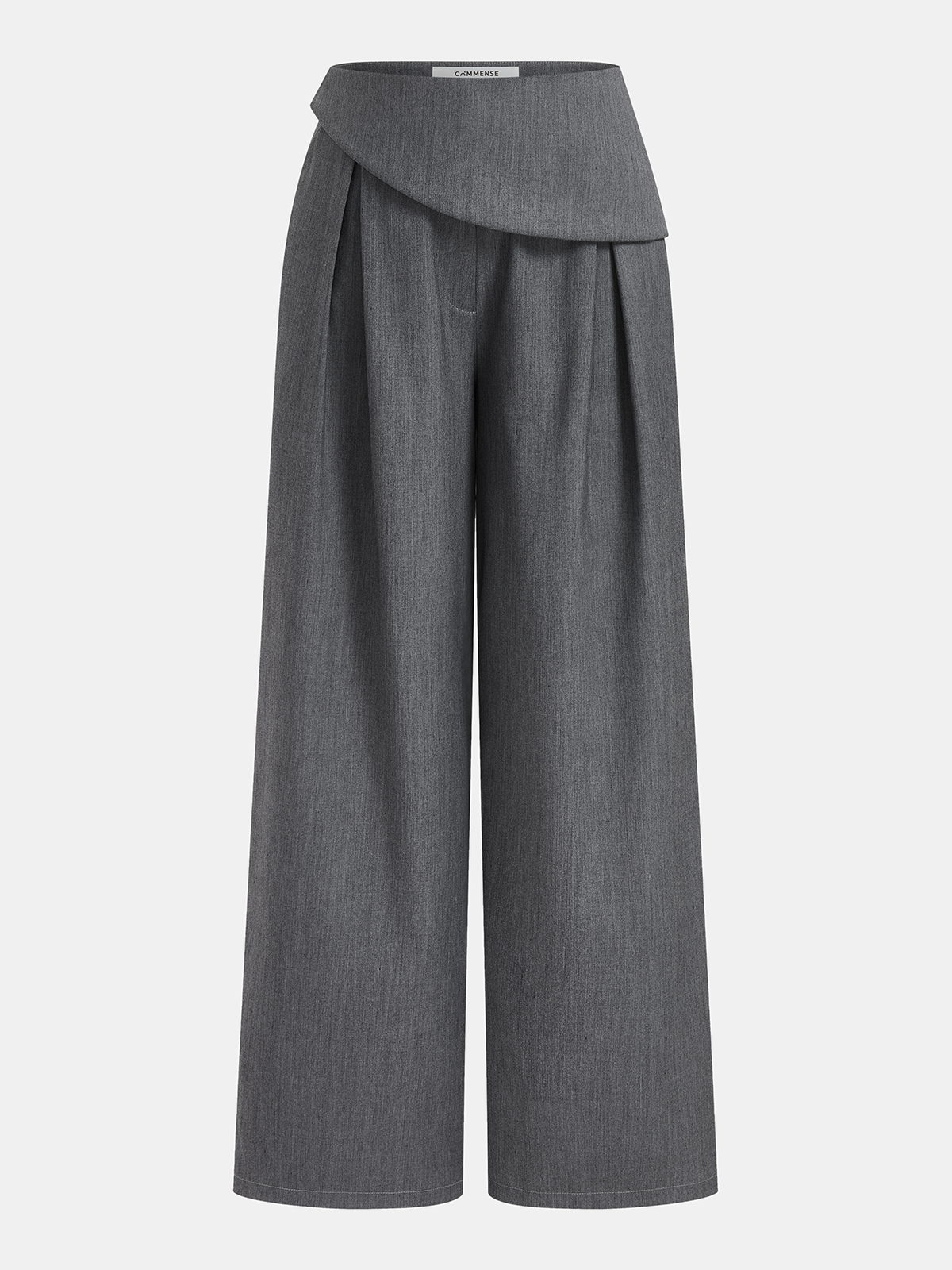 Asymmetrical Halter Crop Top & Pants Set