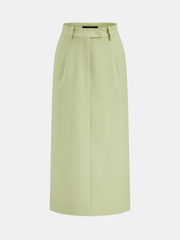 3D Flower Sleeveless Top & Midi Skirt Set