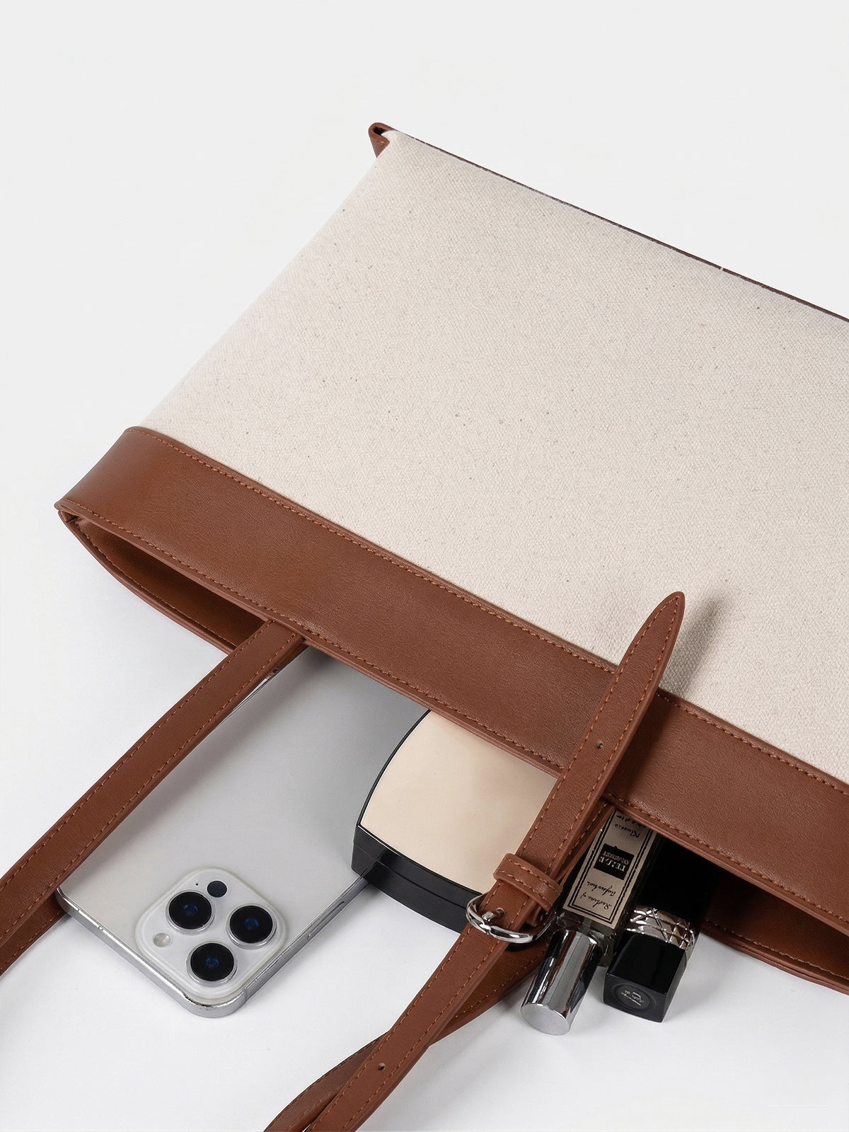 Adjustable Strap Canvas Tote Bag