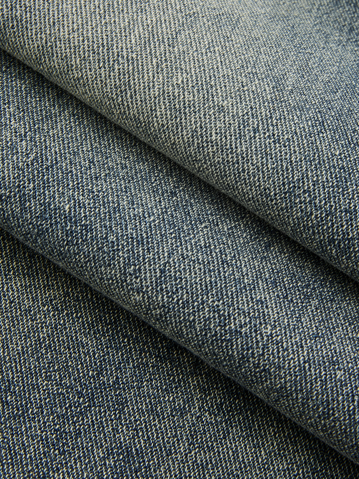 Asymmetric Button Wide Leg Jeans