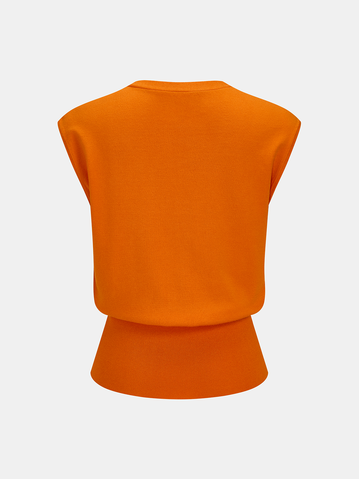 3D Floral Appliqué Knit Vest