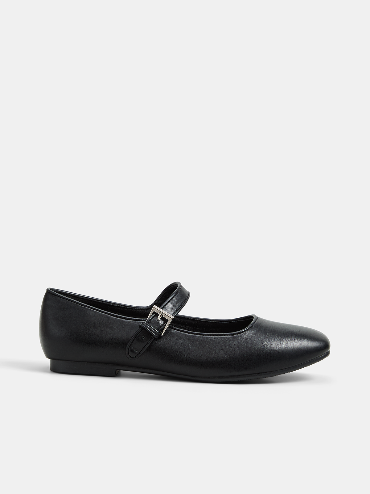 Adjustable Buckle Mary Jane Flats