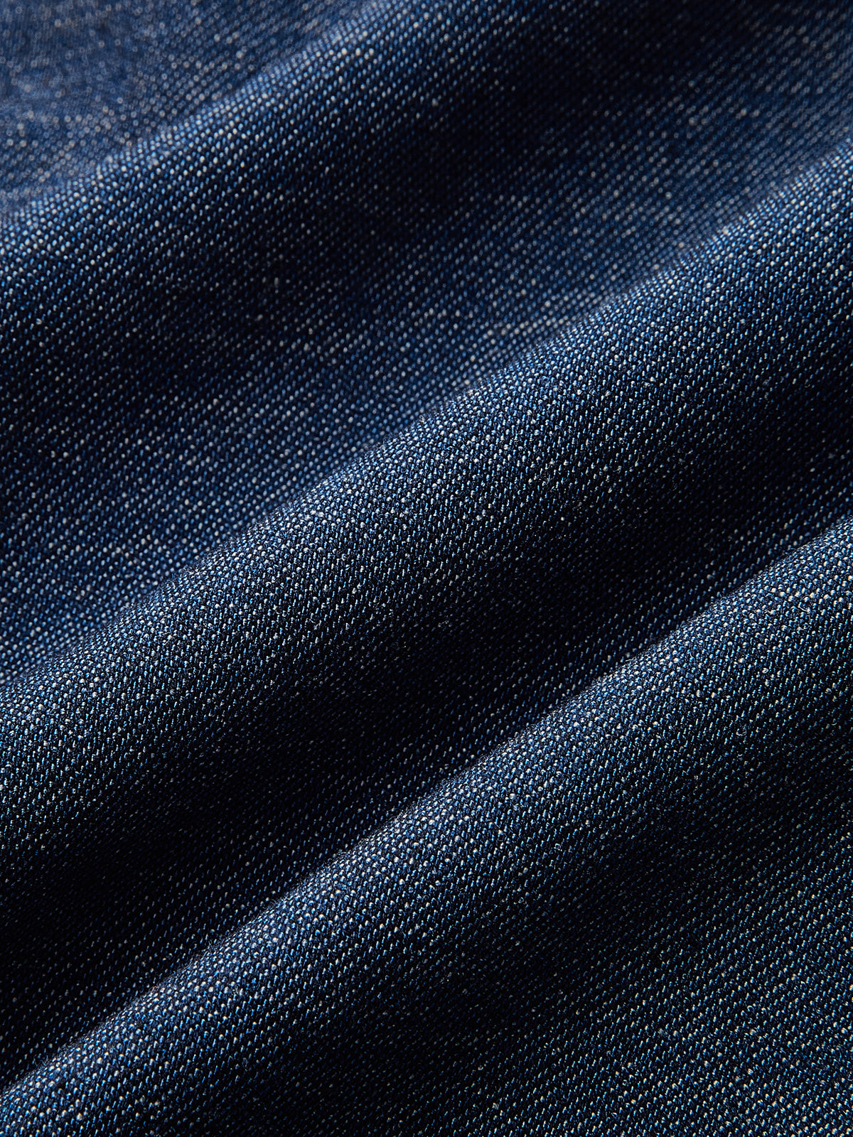 Asymmetric Frog Button Denim Top