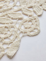 Asymmetric Crochet Lace Sleeveless Top